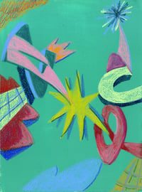 New 9x12 Drawing Green