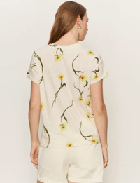 Image 2 of Perfect Tee in Lemon Meadow