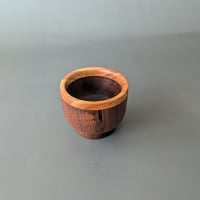 Image 3 of Altar Bowl - Walnut & Canarywood 1.625" x 1.325"