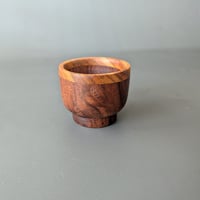 Image 4 of Altar Bowl - Walnut & Canarywood 1.625" x 1.325"