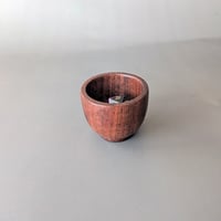 Image 3 of Altar Bowl - Walnut 2" x 1.625"