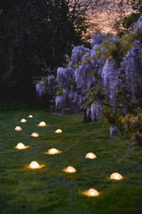 Image 2 of Solar Glass Pebble Light