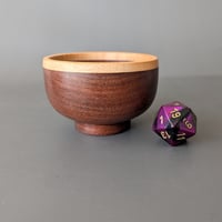 Image 1 of Altar Bowl - Walnut & Canarywood 2.625 " x 1.625"