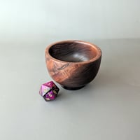 Image 3 of Altar Bowl - Figured Walnut 2.625 " x 1.825