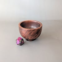 Image 2 of Altar Bowl - Figured Walnut 2.625 " x 1.825