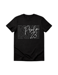 Image 1 of "Psalm 23" T-shirt (Various Colors)