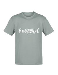 Image 1 of "PowHERful" T-shirt (Various Colors)