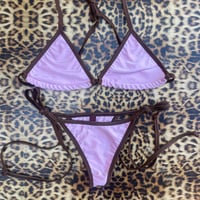 Image 1 of ⋆ ˚｡⋆୨♡୧ small t-back g and s/m regular  cup⋆ ˚｡⋆