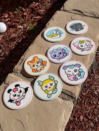 Ateez Mighteez Characters Coasters