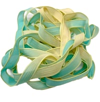 Image 1 of 1PC. KEY WEST 42" hand dyed wrist wrap bracelet silk ribbon//Yoga wrist wrap bracelet ribbon