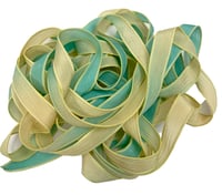 Image 3 of 1PC. KEY WEST 42" hand dyed wrist wrap bracelet silk ribbon//Yoga wrist wrap bracelet ribbon