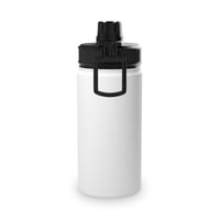 Image 2 of Stainless Steel Water Bottle, Sports Lid