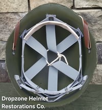 Image 3 of  Repro WWII Saint Clair M-1 liner. Rayon Webbing.  Complete. 