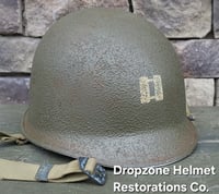 Image 7 of WWII 2nd Ranger Battalion, Captain. M-1 Helmet. 