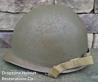 Image 6 of WWII 2nd Ranger Battalion, Captain. M-1 Helmet. 