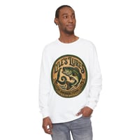 Image 4 of Unisex Garment-dyed Long Sleeve T-Shirt