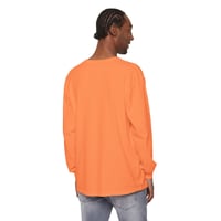 Image 8 of Unisex Garment-dyed Long Sleeve T-Shirt