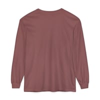 Image 11 of Unisex Garment-dyed Long Sleeve T-Shirt