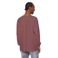 Image 13 of Unisex Garment-dyed Long Sleeve T-Shirt