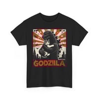 Image 1 of Godzilla Vintage Poster T-Shirt