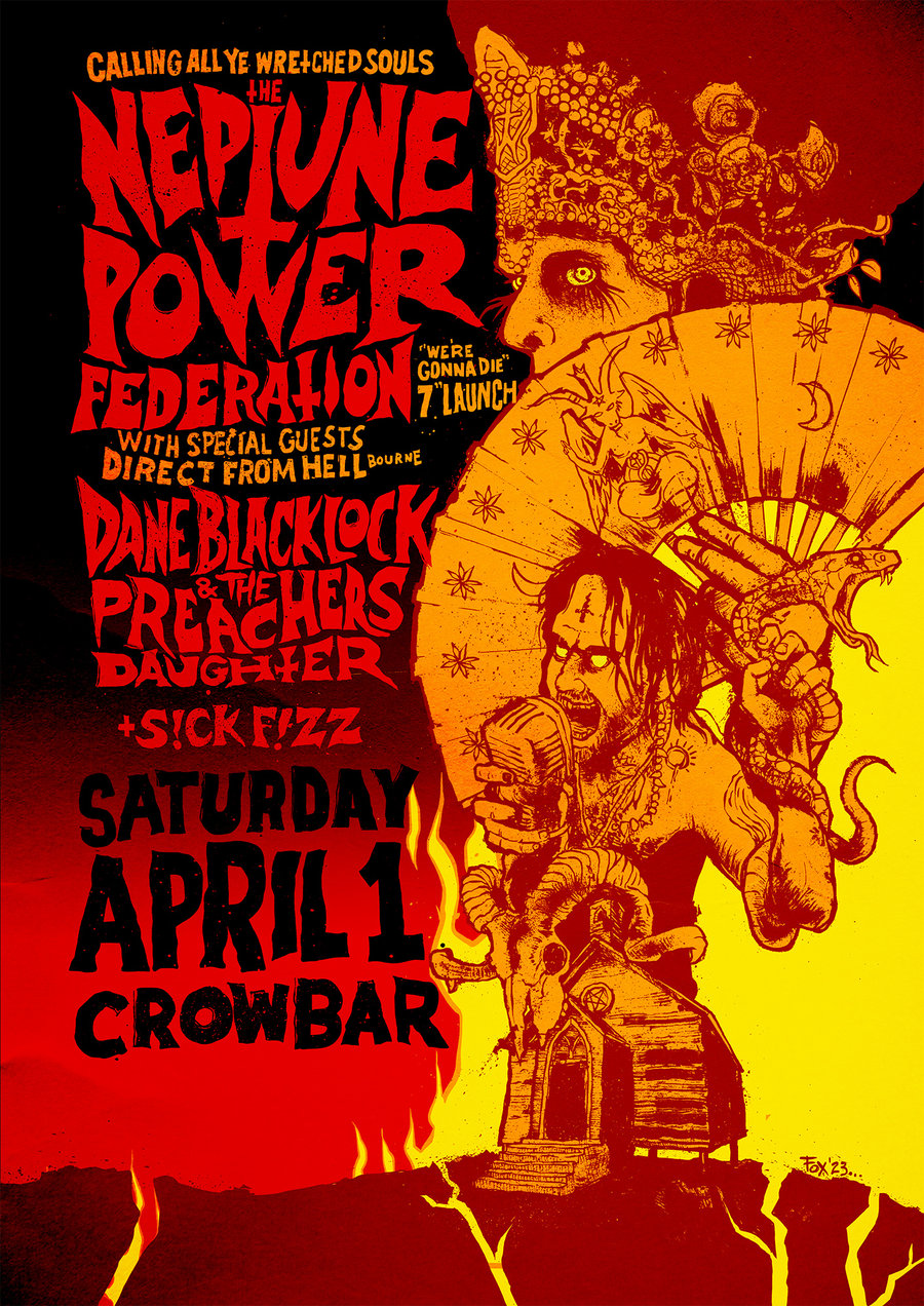 Image of TNPF Gig Poster Art Print 03