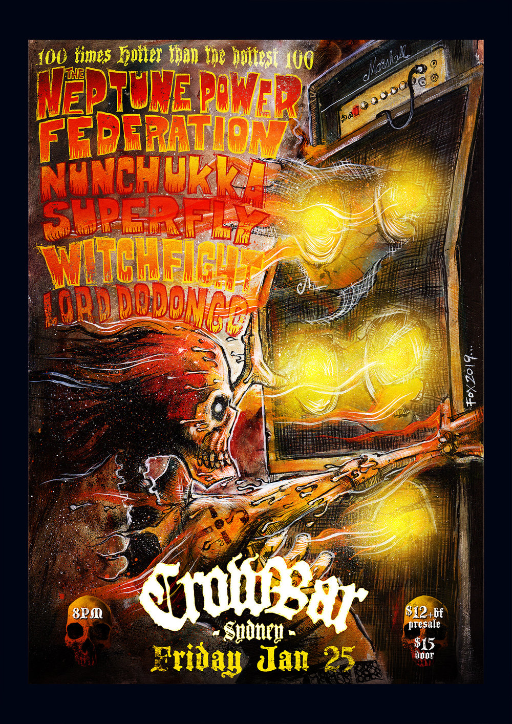 Image of TNPF Gig Poster Art Print 04