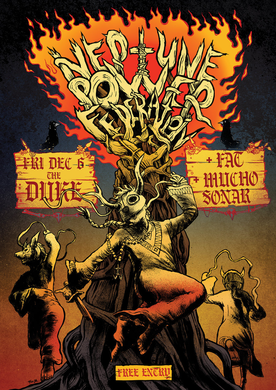 Image of TNPF Gig Poster Art Print 05