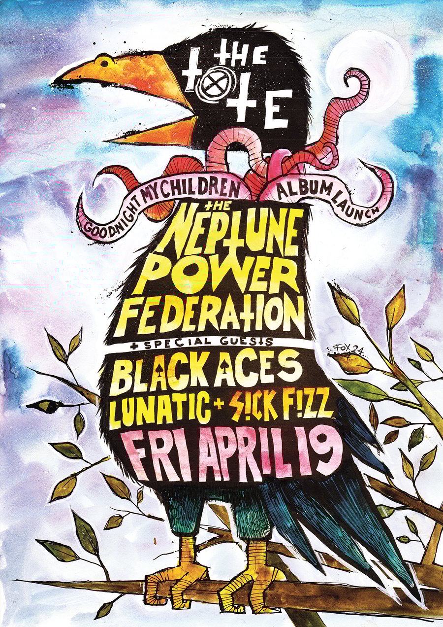 Image of TNPF Gig Poster Art Print 06