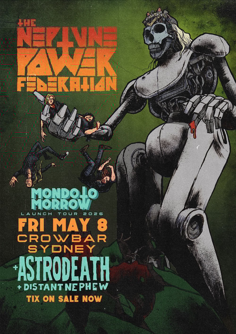 Image of TNPF Gig Poster Art Print 07