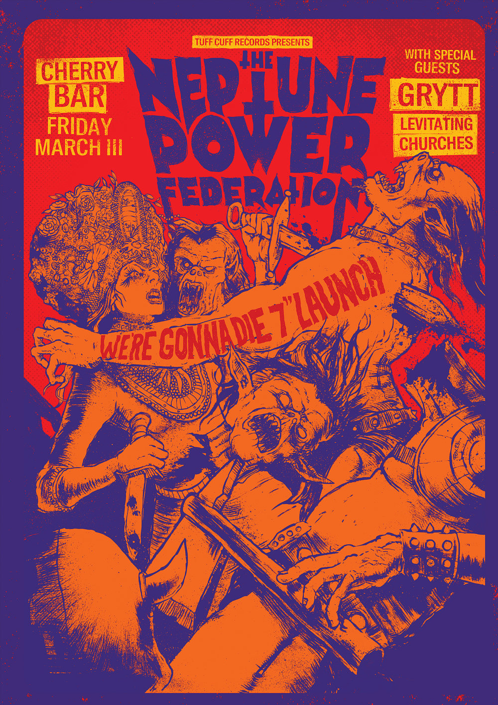 Image of TNPF Gig Poster Art Print 12
