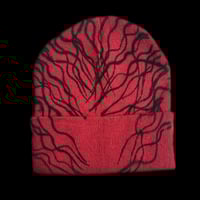 Image 2 of Ghost Beanie (Red)