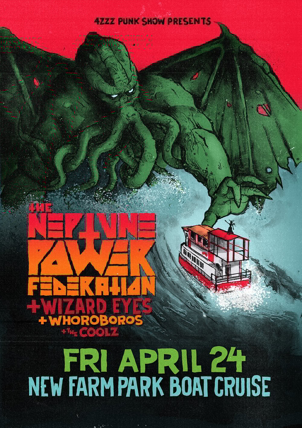 Image of TNPF Gig Poster Art Print 09