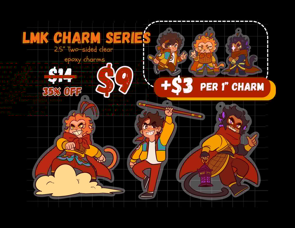 Image of LMK Keychain Series