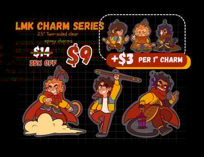 Image of LMK Keychain Series