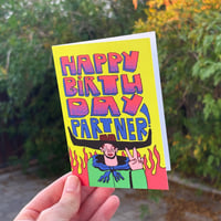 Image 1 of Happy Birthday Partner Card