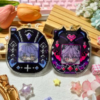 Image 1 of Flins and Durin Lenticular Tamagotchi Keychain 