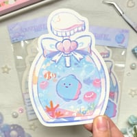 Image 3 of Mola Mola In a Soap Bottle Letter Set 🐟🌊 