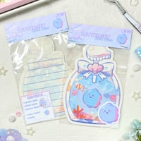 Image 1 of Mola Mola In a Soap Bottle Letter Set 🐟🌊 