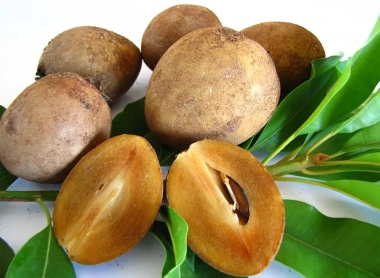 BERRY POWDERS: GUAVA. RASPBERRY. NASEBERRY/SAPODILLA. 