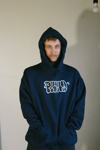 Image 3 of Pseudo Mane Hoodie Blue