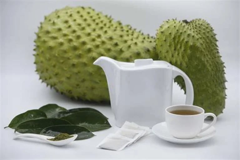 EXOCTIC FRUIT TREE TEA LEAVES. MANGO. SOURSOP. 