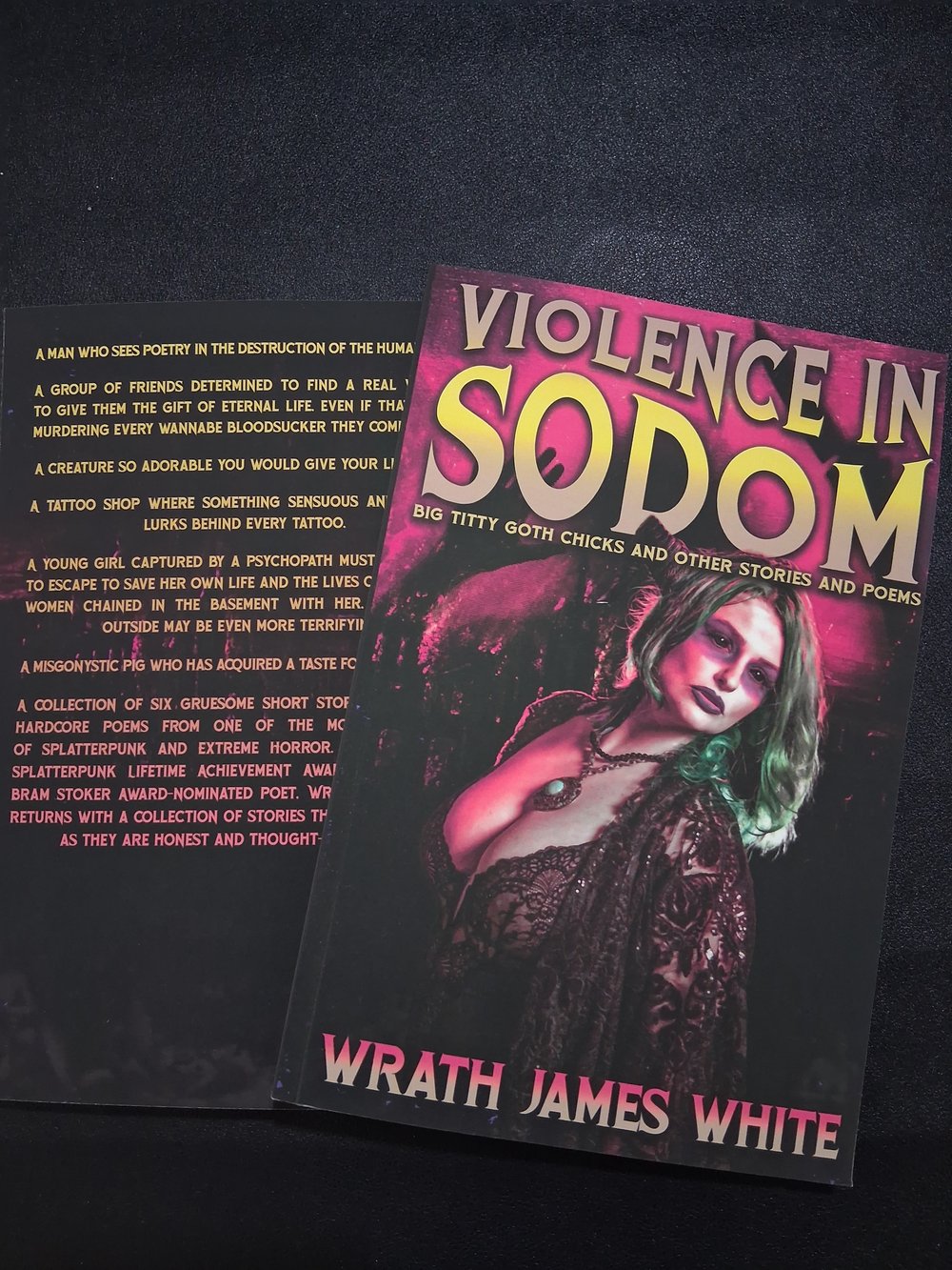 Violence In Sodom (Signed Trade Paperback)