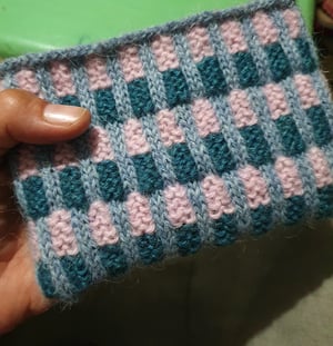 Image of Workshop i 2-farvet rib