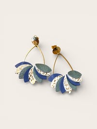 Image 3 of Boucles HELENA bleu