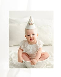 Image 1 of Darlene Romper sitter 6-9m