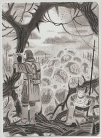 Image 5 of Grove of the Burnwillows Artist proof MtG card
