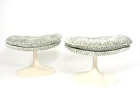 Image 1 of Reposes pieds / ottomans modèle F585 par Geoffrey D. Harcourt 