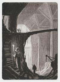 Image 5 of Echoing Deeps Artist Proof MtG card