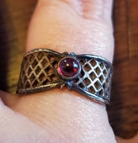 Image 2 of Crone Estate Amethyst Power Ring