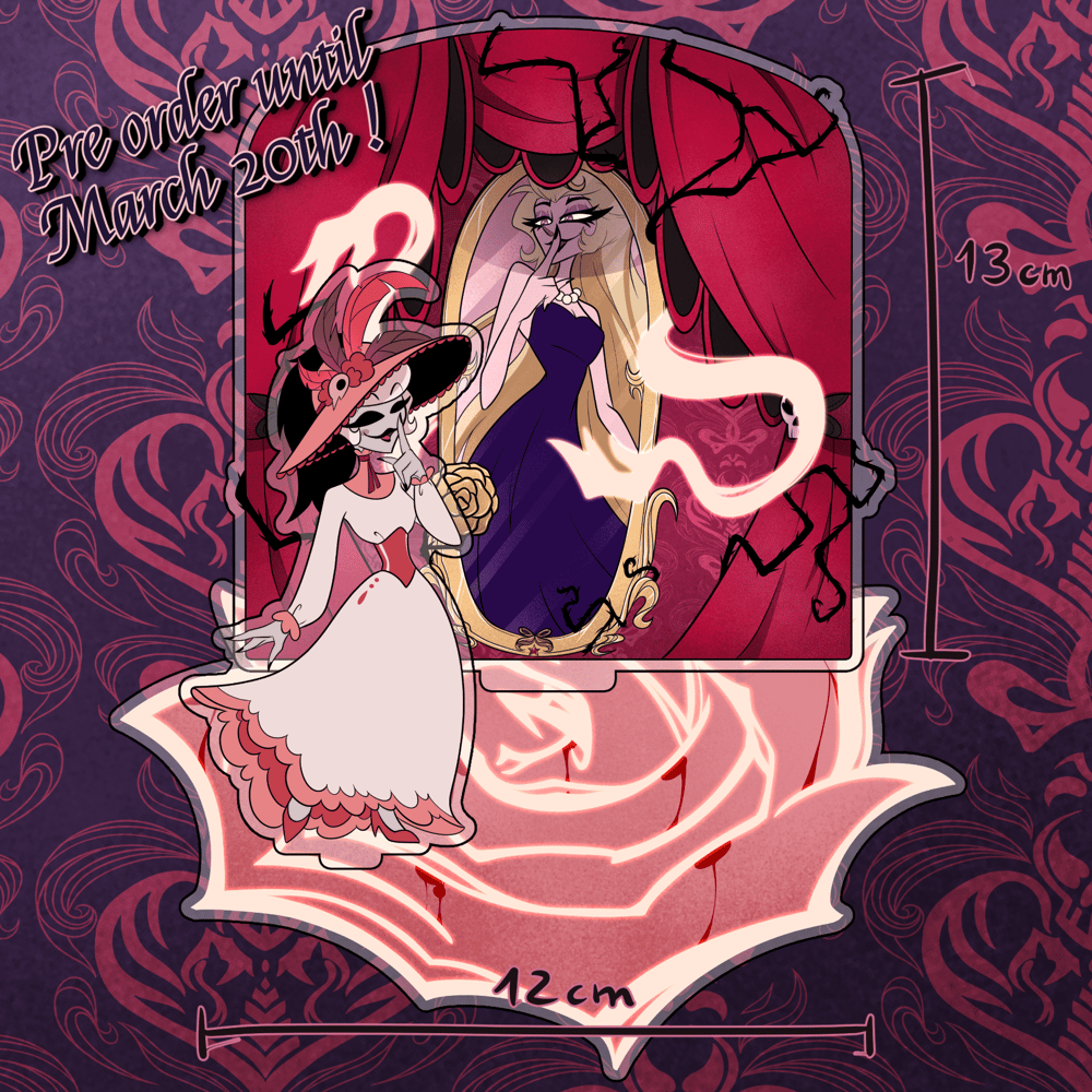 Image of PRE ORDER Rosie and Lilith Standee ! 